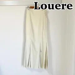 Louere ルエレ　ハイウエストプリーツマーメイドスカート