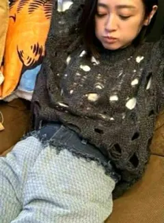 ほぼ未使用　虜　torico 安達祐実 ブラウス　完売品トリコ 安達祐実がアパレルブランドを初プロデュース 存在感の強弱で遊ぶ「虜