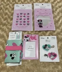 ディズニー　ミニーグッズ　5点