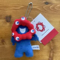 【匿名配送】ミャクミャク ぷちマスコットキーチェーン キーホルダー　ぬいぐるみ