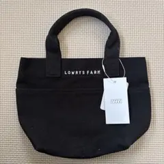 LOWRYS FARM ブラック トートバッグ