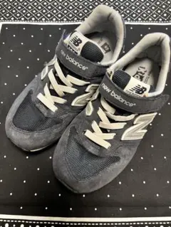 New Balance キッズ スニーカー 21cm ネイビー