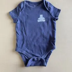 Baby GAP ロンパース 60cm 半袖 ネイビー ブラナンベア