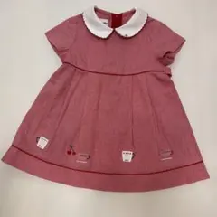 familiar 半袖ワンピース 80サイズのサムネイル