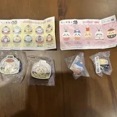 ちいかわ　マグネット2個セット×2 フィギュア2個