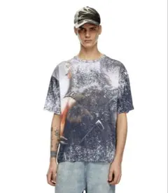 DIESEL グラフィックプリント Tシャツ　XL