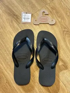 Havaianas TOP BLACK ビーチサンダル 37/38のサムネイル