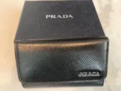 【お値下げ中】プラダキーケース SAFFIANO CUIR C NERO
