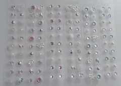 在庫セール中　耳ツボジュエリー120粒　金アレ対応