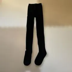 黒　キッズタイツ　130 140