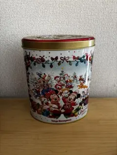 ディズニー お菓子 缶 空き缶 ミッキー ミニー 小物入れ クリスマス限定