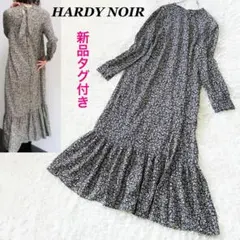 HARDY NOIR フラワープリント 後ろタイワンピース 小花柄
