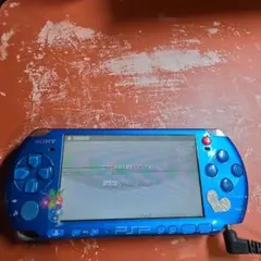psp3000 ブルー　ジャンク　3511JC