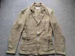 【良品】 nudie jeans リネン ジャケット WALKER カーキのサムネイル