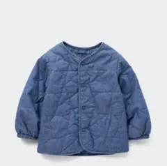 UNIQLO キルトパデッドカーディガン　スター 110