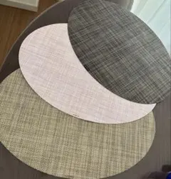 Chilewich 楕円形ランチョンマット 3色セット