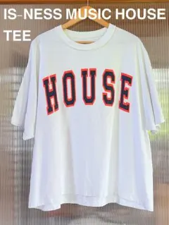 IS-NESS MUSIC HOUSE TEE ホワイト Tシャツのサムネイル