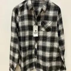 E hyphen world gallery チェック柄長袖シャツ 長袖