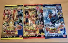 SDBHスーパードラゴンボールヒーローズ 新品未開封スターターパック3種セット