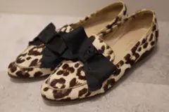 kate spade ヒョウ柄ハラコ　シューズ　レオパードのサムネイル