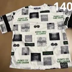 DOLLY RIBBON 総柄Tシャツ 140cm