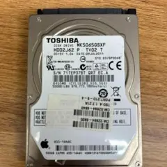 HDD 2.5インチ TOSHIBA MK5065GSXF 500 GB