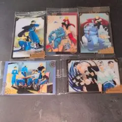 鋼の錬金術師　ハガレン　ウエハース　ビジュアルカード　5枚