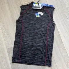新品　チャコールグレー ノースリーブ アンダーウェア L