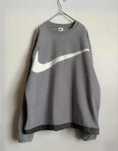 【Nike 】グレー フリース トレーナー