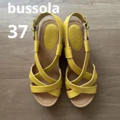 bussola（ブソラ）厚底コルク巻きウェッジソールサンダル　37のサムネイル