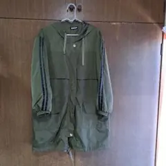 ANAP フード付きオリーブグリーンジャケット