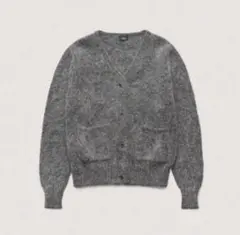 The Barnnet Kitten Mohair Knit Cardigan