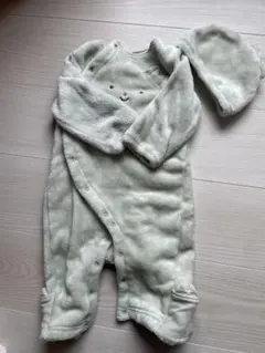 アカチャンホンポ　恐竜のフリースロンパース 60-70cm