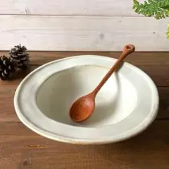 益子焼 やさしい器kinariリム鉢 １枚