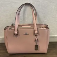 最終SALE！COACHピンク2Wayバッグ