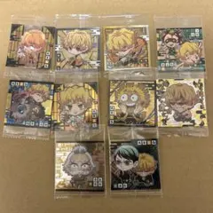 鬼滅の刃　我妻善逸　ウエハース　シール　10枚セット