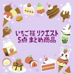 いちご様 リクエスト 5点 まとめ商品