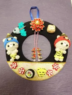 ♡専用♡No.232 あみぐるみ 節分 ちりめん細工