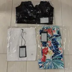 【新品未使用】ヨガウェア3点セット トレーニングウェア Sサイズ