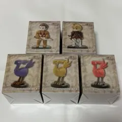 ファイナルファンタジータクティクス　ミニチュアフィギュアコレクション　5点セット