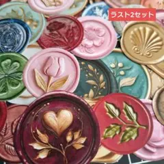 おすそ分け：【shachi様♡シーリングスタンプ】素材シート　ダイカット