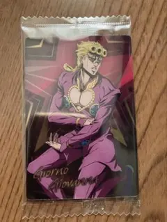 ジョジョの奇妙な冒険 ウエハースカード ジョルノ・ジョバァーナ