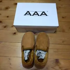 【未使用品】AAA+ スリッポンムートンショートブーツ M
