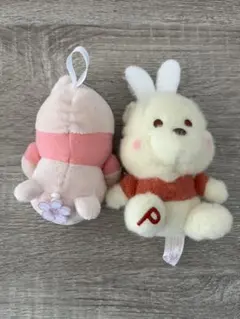 ぷーさん　ぬいぐるみ　2点セット
