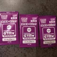 ポケモンカード ポケカ MEGA ジム プロモ 第3弾 メガヤドラン ３パック
