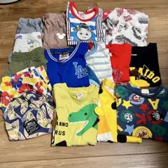 夏物子供服16点セット まとめ売り 男の子 主に100cmトイザらス トーマス