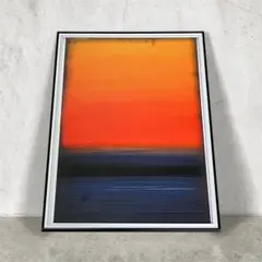 【額縁付き】マーク・ロスコ アートポスター A2 名画 3 額縁付き】マーク・ロスコ アートポスター A2 名画 3 - メルカリ