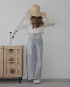 ジュメロ jumelle ストレッチフレアデニムパンツ S - メルカリ