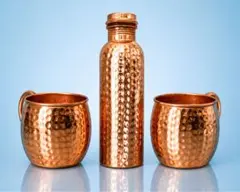 銅製 ハンマートーン タンブラー 4個セット 400ml - メルカリ