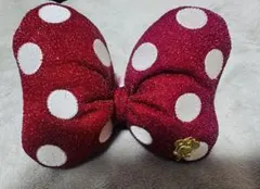 ミ*メ様 ミニーちゃんリボン ヘアゴム⟡.·大サイズ